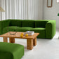 Mohair Velvet Modular Sofa