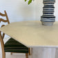 Vintage Honed Travertine Dining Table