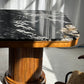 - Custom Marble & Teak Table