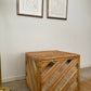 Cane Cube Side Table