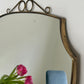 - 1950s Italian Brass Mirror - Loops