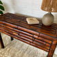 Vintage Bamboo Hall Table