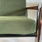 Vintage Teak and Chrome Sebel Armchairs