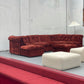 Vintage Velvet Modular Sofa - Seven Piece Set