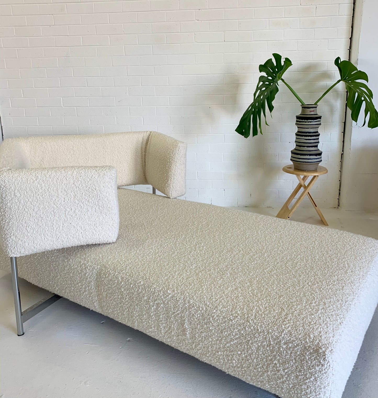 Wool Boucle “Tangeri” Sofa by Francesco Binfare for Edra