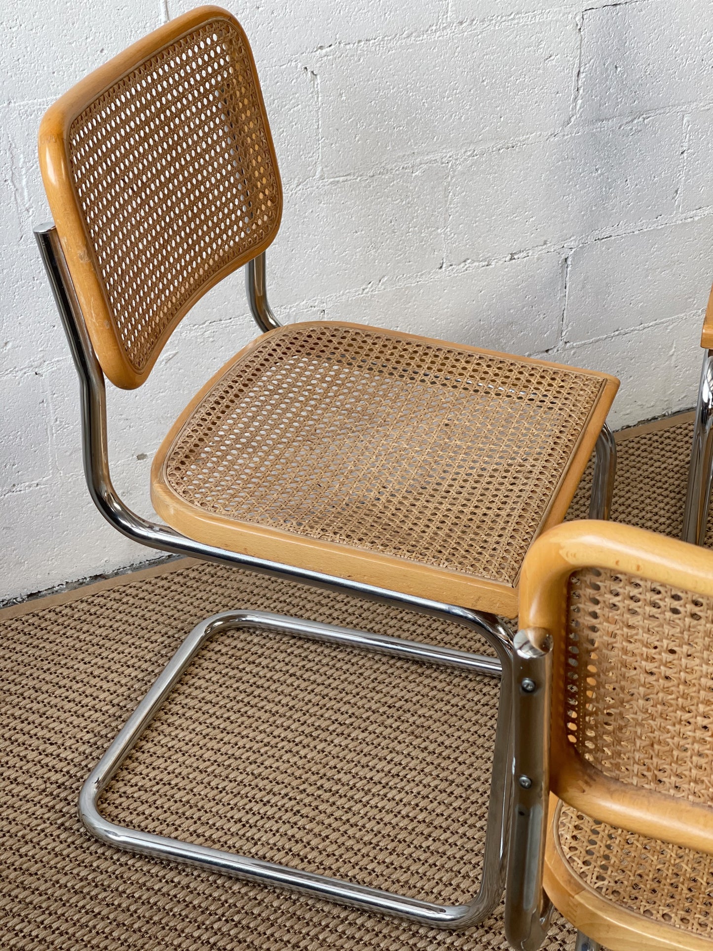 Set of Four Cesca Chairs - Made in Italy