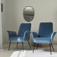 1960s Italian Winged Armchair, Fully Refurbished - Two Available