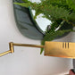 Vintage Brass Swing Lamp