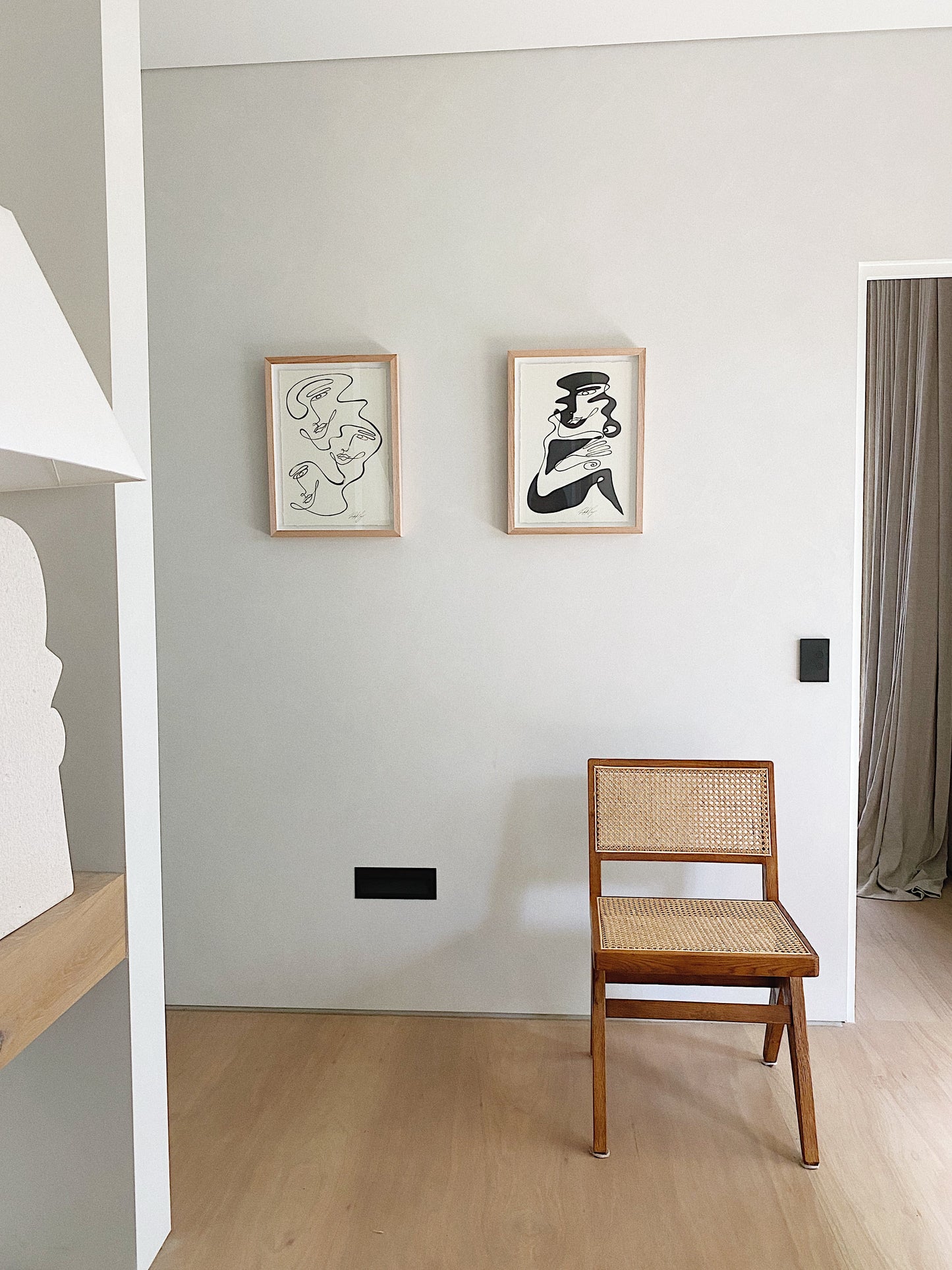 “Three of us” By Rikki Day ~ Float framed in Tasmanian Oak, limited edition