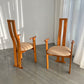 - Vintage Wavy High Back Chair