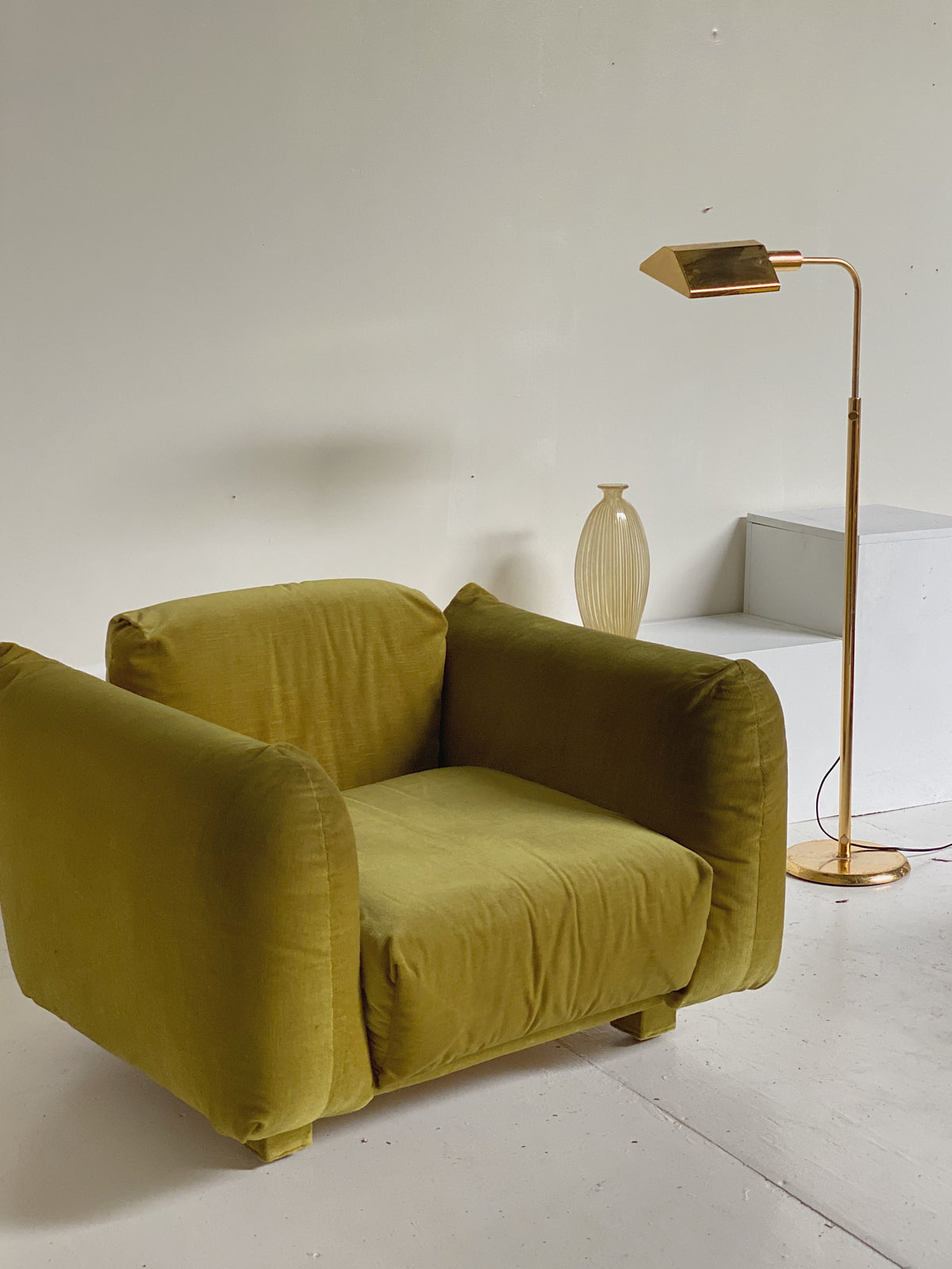 Chubby Velvet Lounge Chair