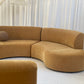Bespoke Mustard Curvy Modular Sofa