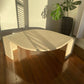Teardrop Traverting Coffee Table