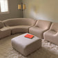 Featherston Numero VII Modular Sofa Reupholstered in Soft Wool