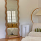 Knot Studio Wavy Floor Mirror OAK
