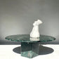 Green Marble Palladiana Coffee Table