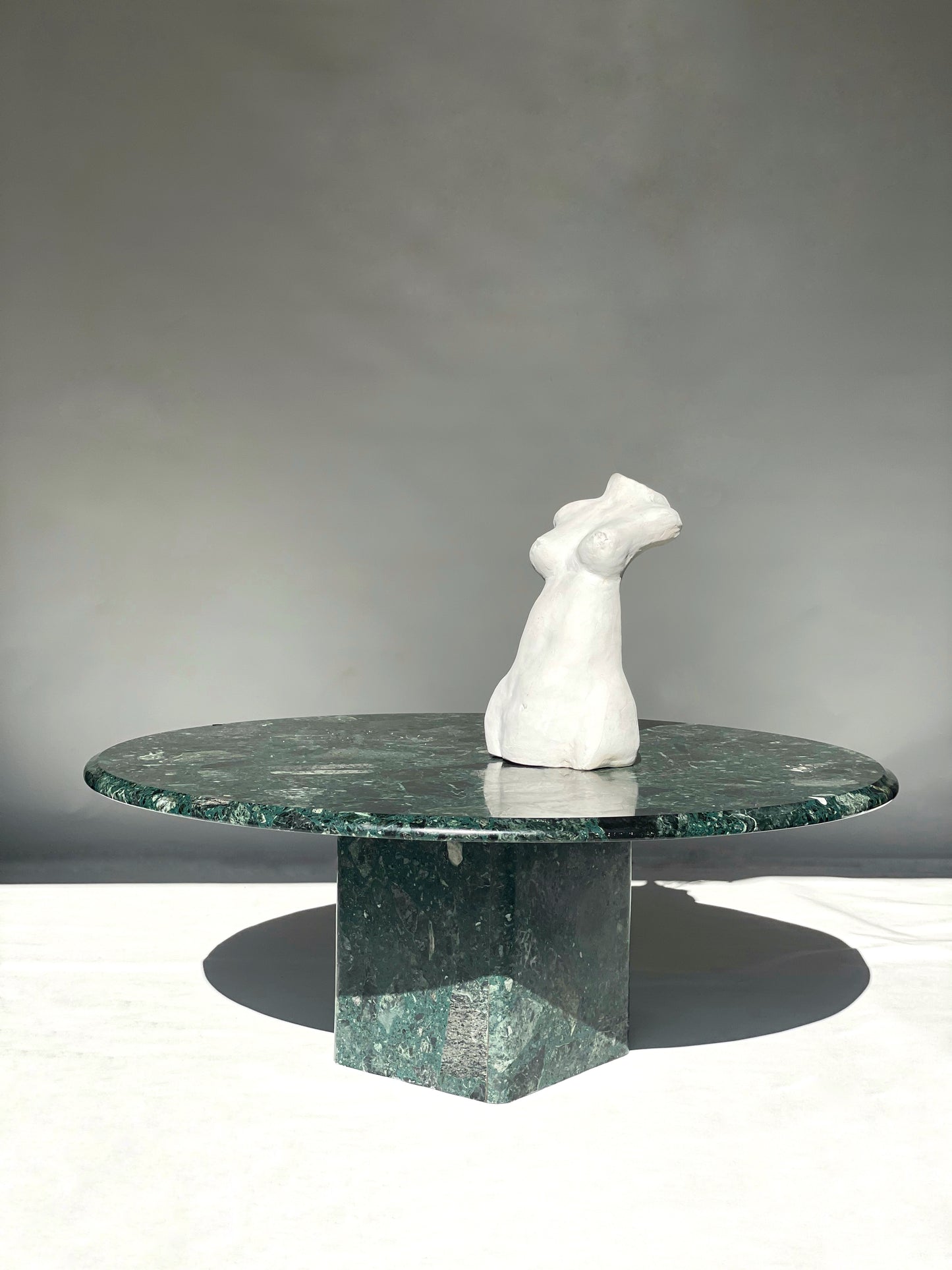 Green Marble Palladiana Coffee Table