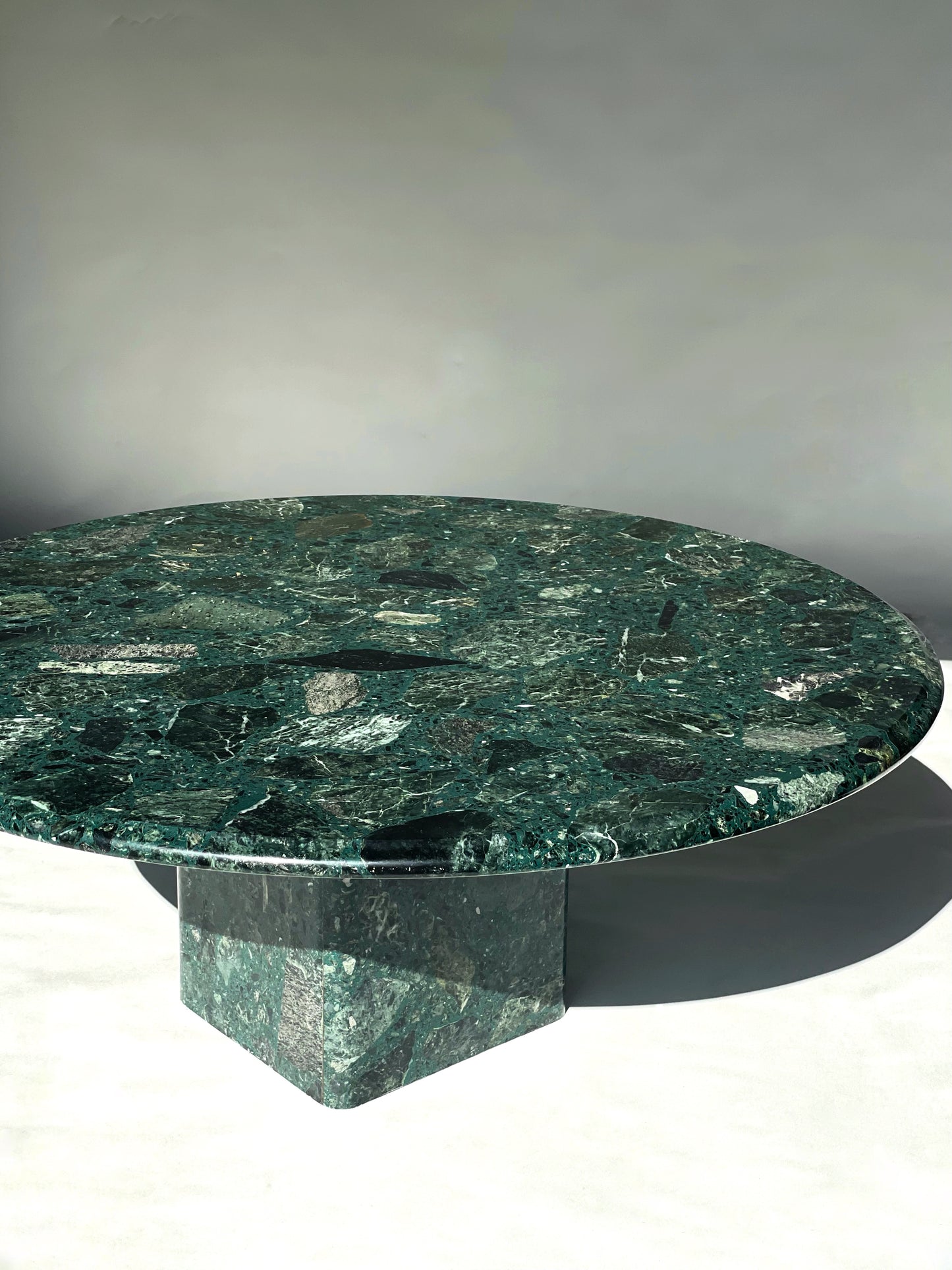 Green Marble Palladiana Coffee Table