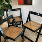 Original 1960’s Aldo Jacober and Pierangela d’Aniello “Trieste” Rattan Folding Chair