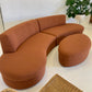 Boucle Curved Modular Sofa