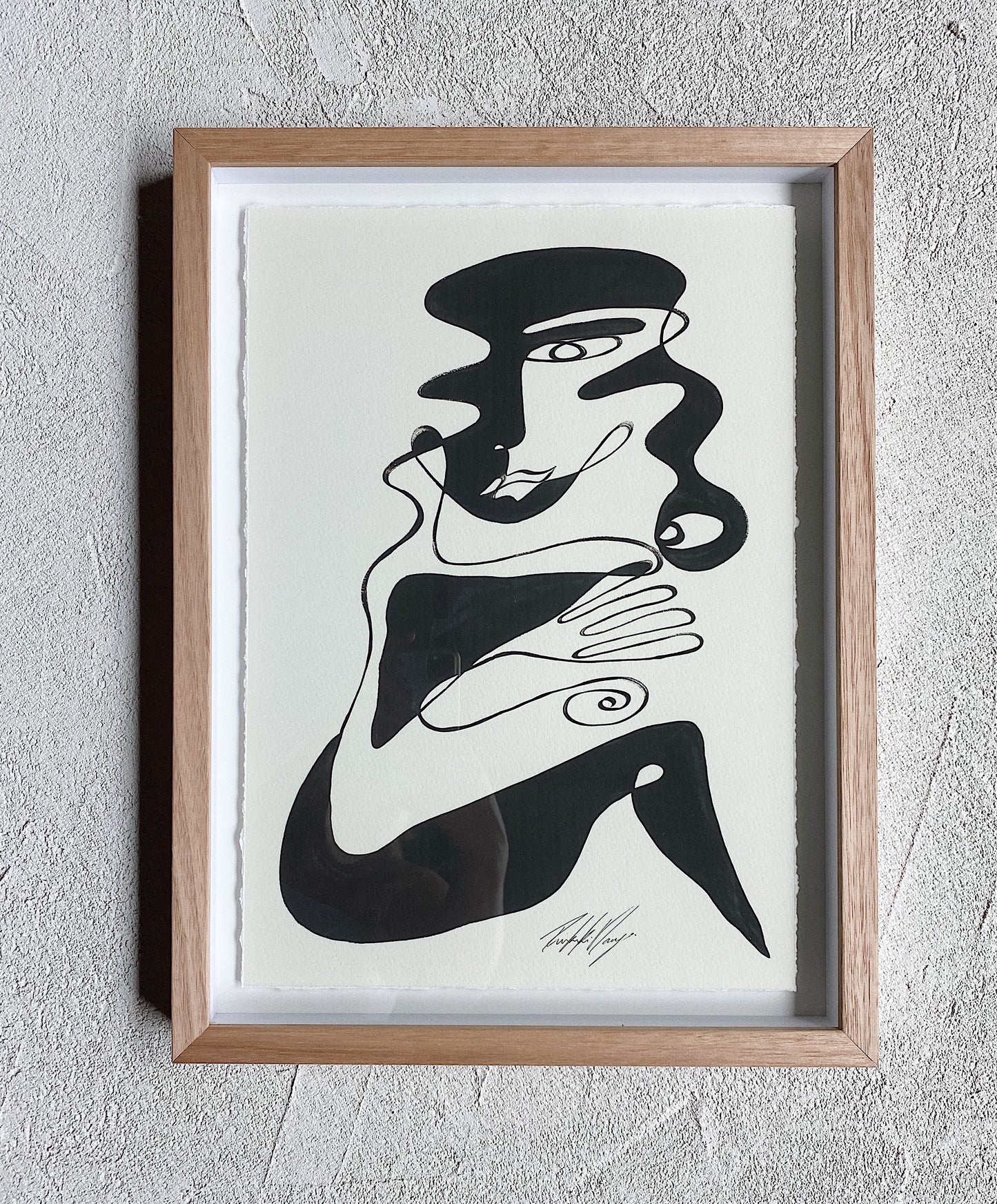 “Balance” By Rikki Day ~ Float framed in Tasmanian Oak, limited edition
