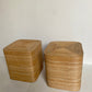Pair of Rattan Bedside Tables
