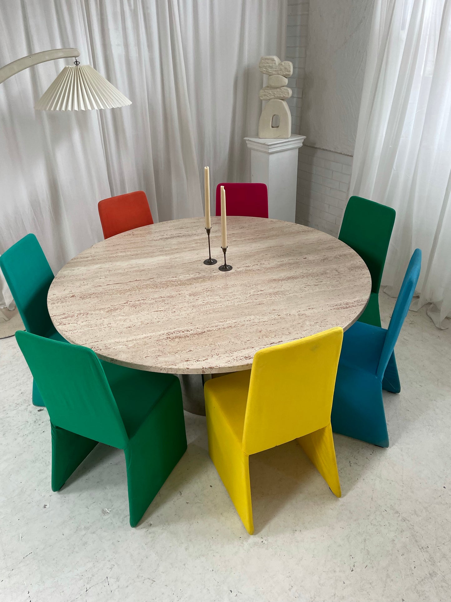 Italian Diamanté Chairs by Claudio Salocchi