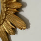 X Vintage Italian Sunburst Mirror