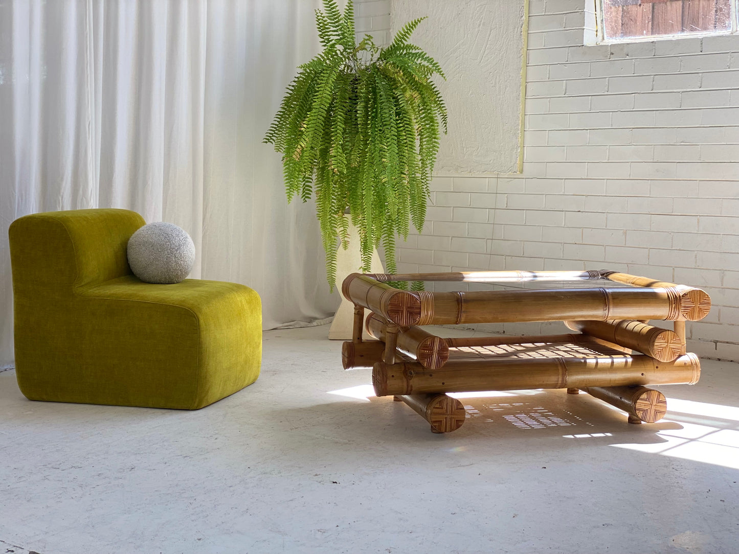Velvet Chubby Modular Chair