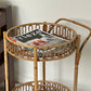 - 1960s Italian Bamboo Bar Cart
