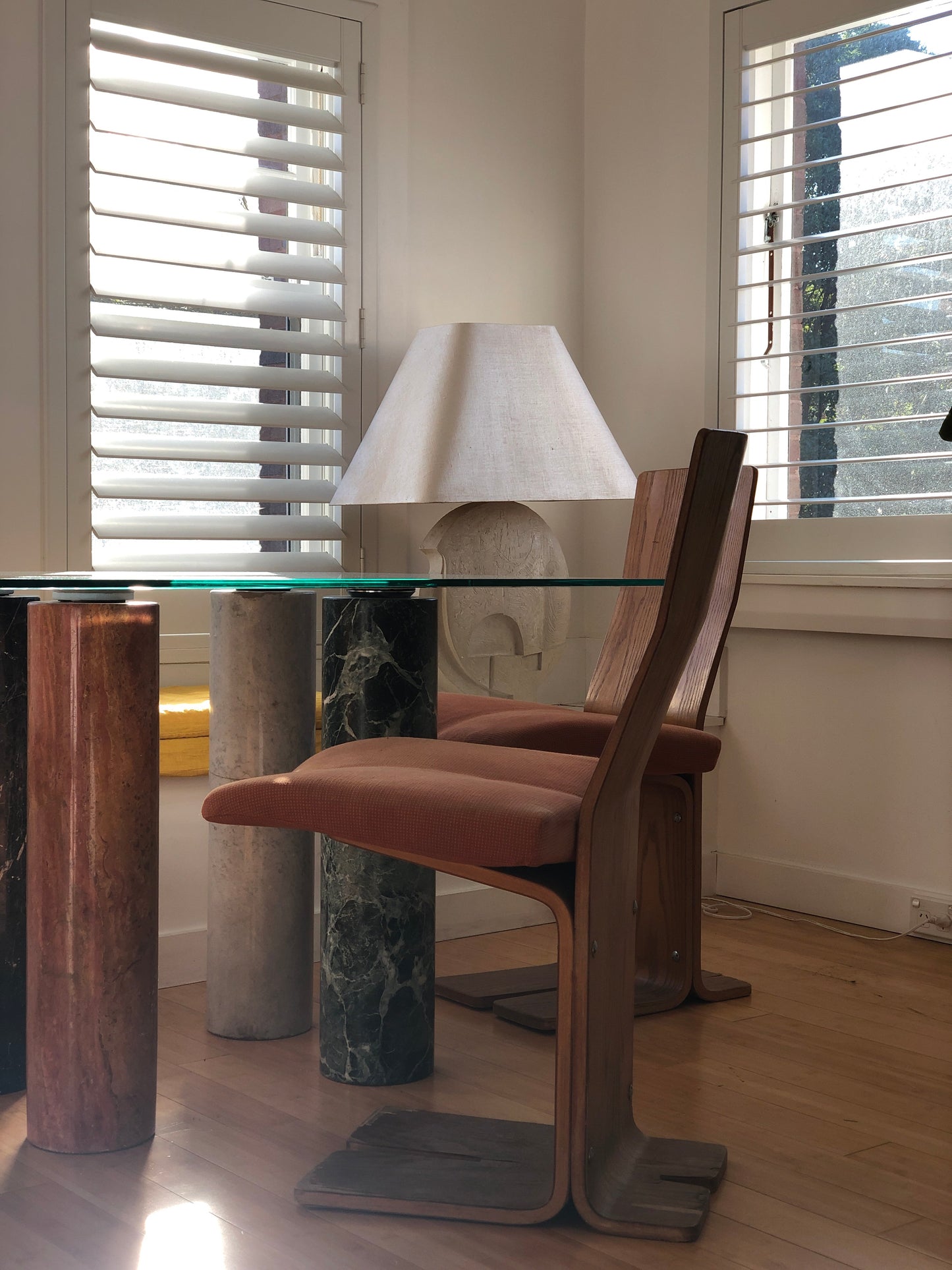 1970s Mixed Marble Table