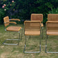 Set of 6 Marcel Breuer Cesca B32 Dining Chairs, Made in Italy