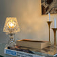 - Crystal-Cut Square Mushroom Lamp, 1960s