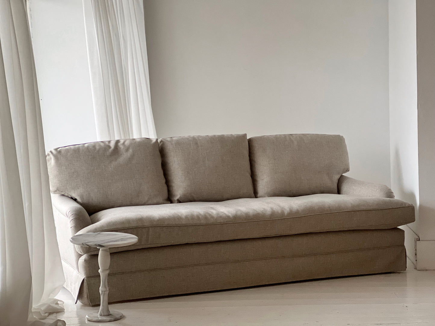 Oatmeal Linen Sofa