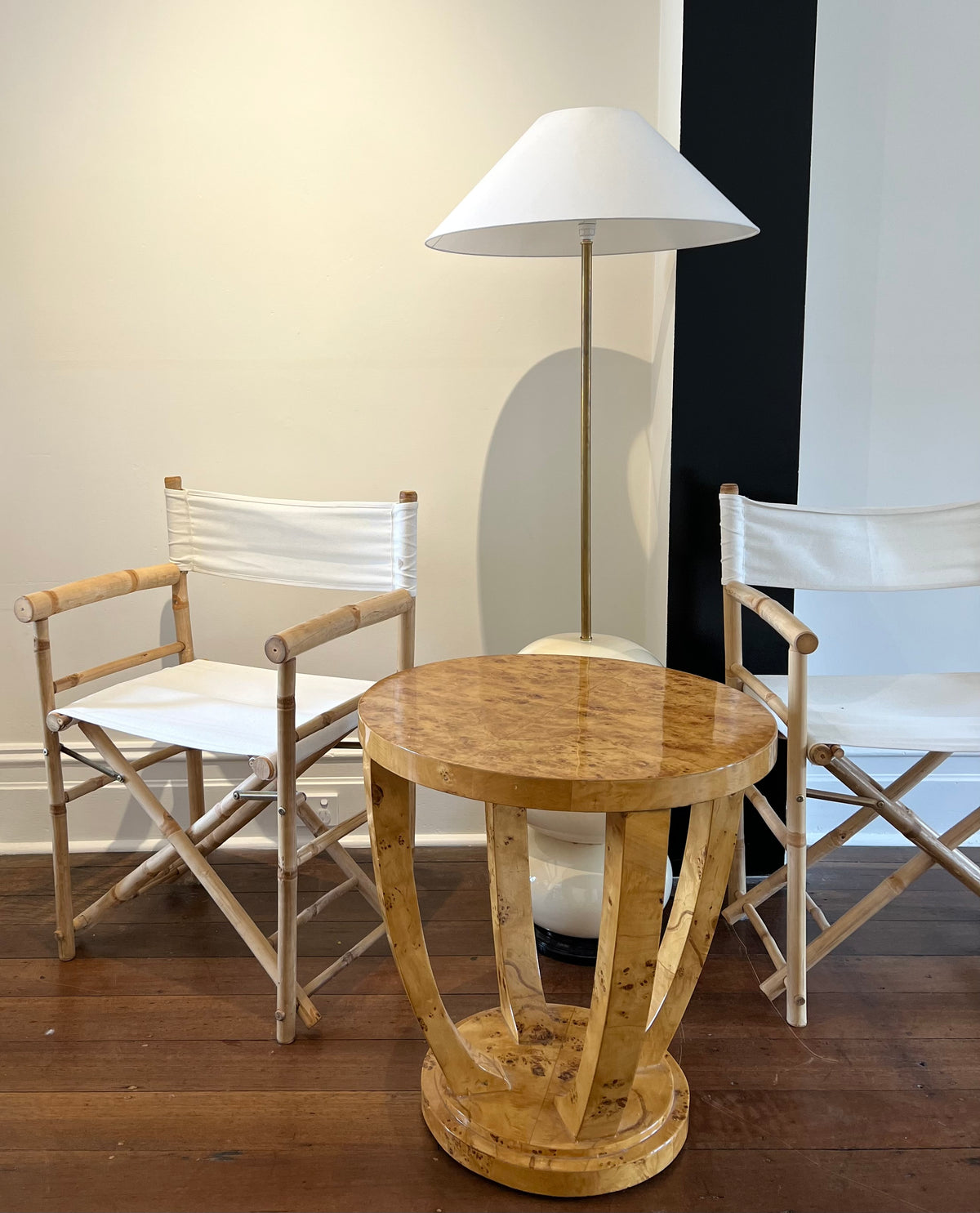 Bamboo Directors Chairs (pair)