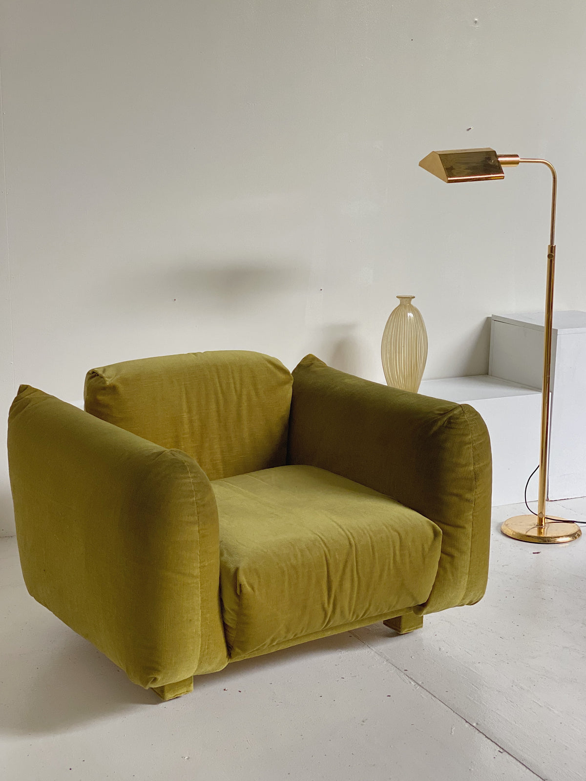 Chubby Velvet Lounge Chair