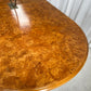 - Large Vintage Burl Carved Table