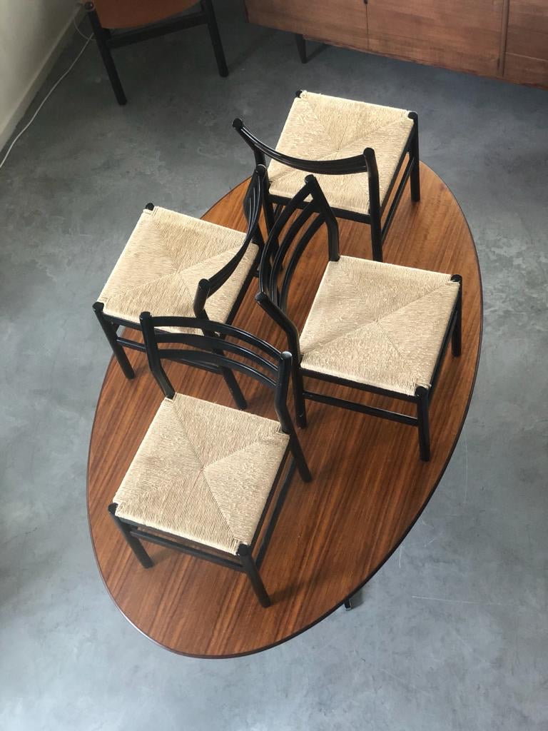 Set of Four Italian chairs