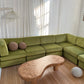 - Bespoke Large Sage Green Modular Sofa