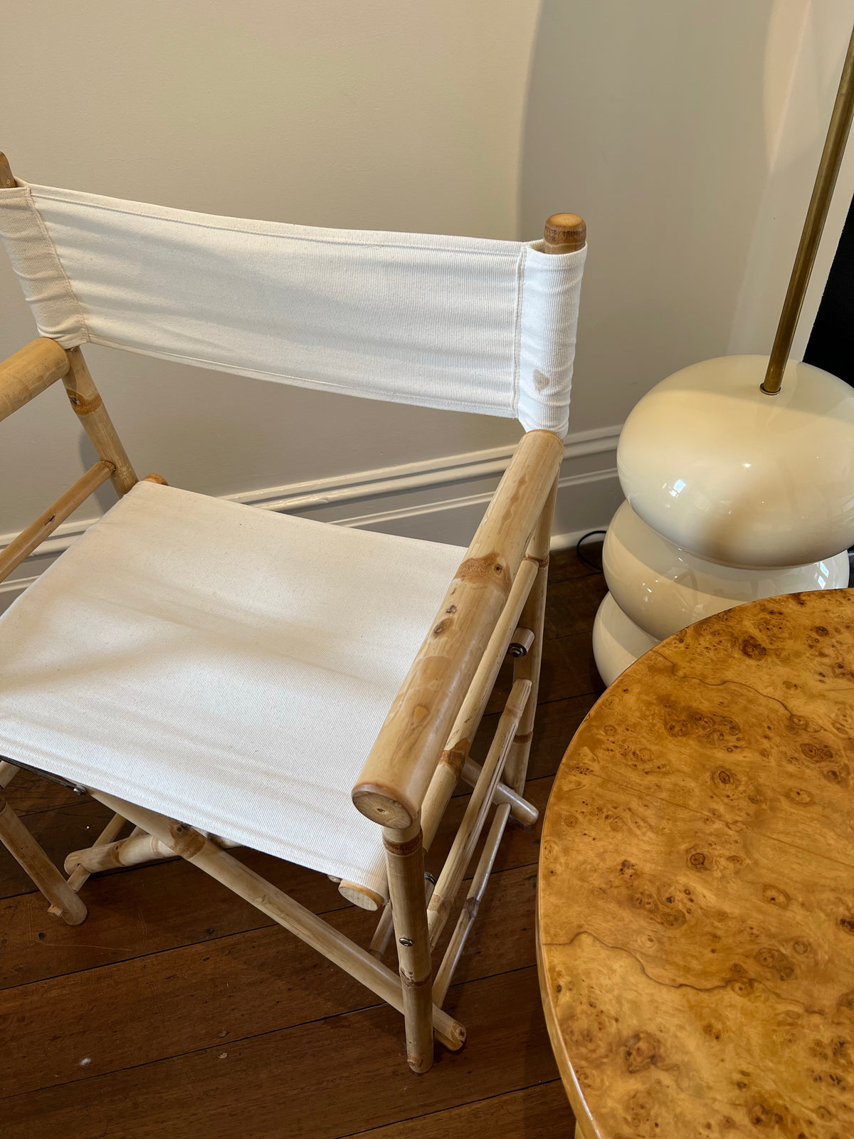Bamboo Directors Chairs (pair)