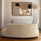Custom Made Vintage Curved Sofa