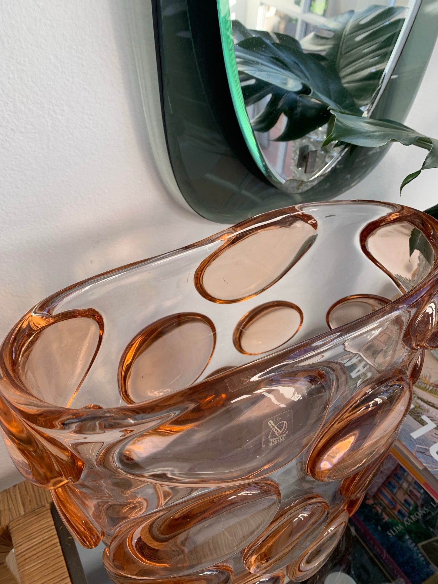 Authentic Italian Murano Glass Vase