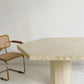 Italian Travertine Dining Table