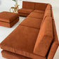 - Vintage Custom Modular Cord Sofa