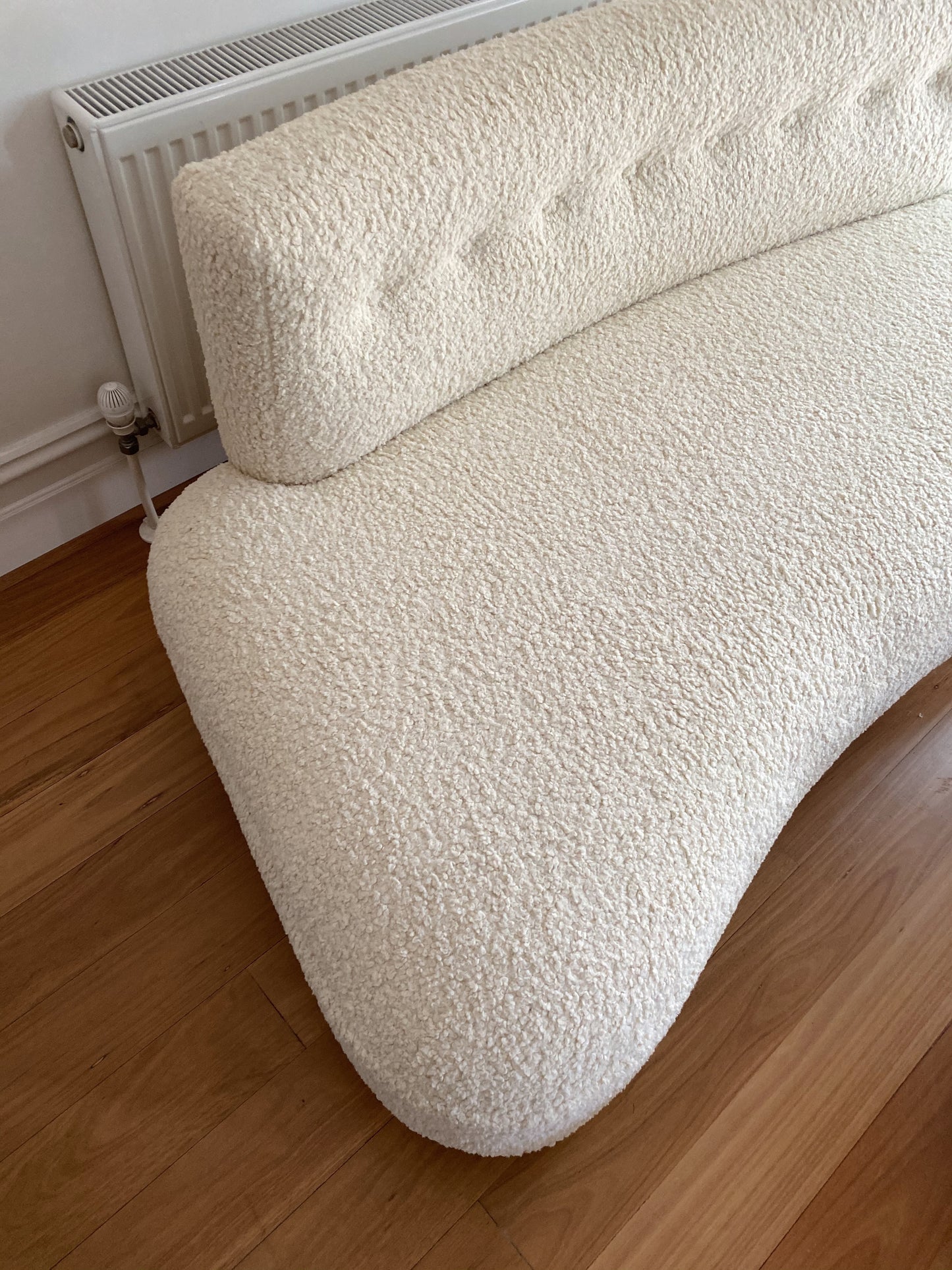 Custom Made Vintage Curved Sofa