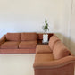 Vintage Parker Velvet Modular Sofa