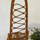 - Vintage Italian Bamboo High Back Chair