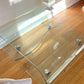 Curvy Glass Coffee Table