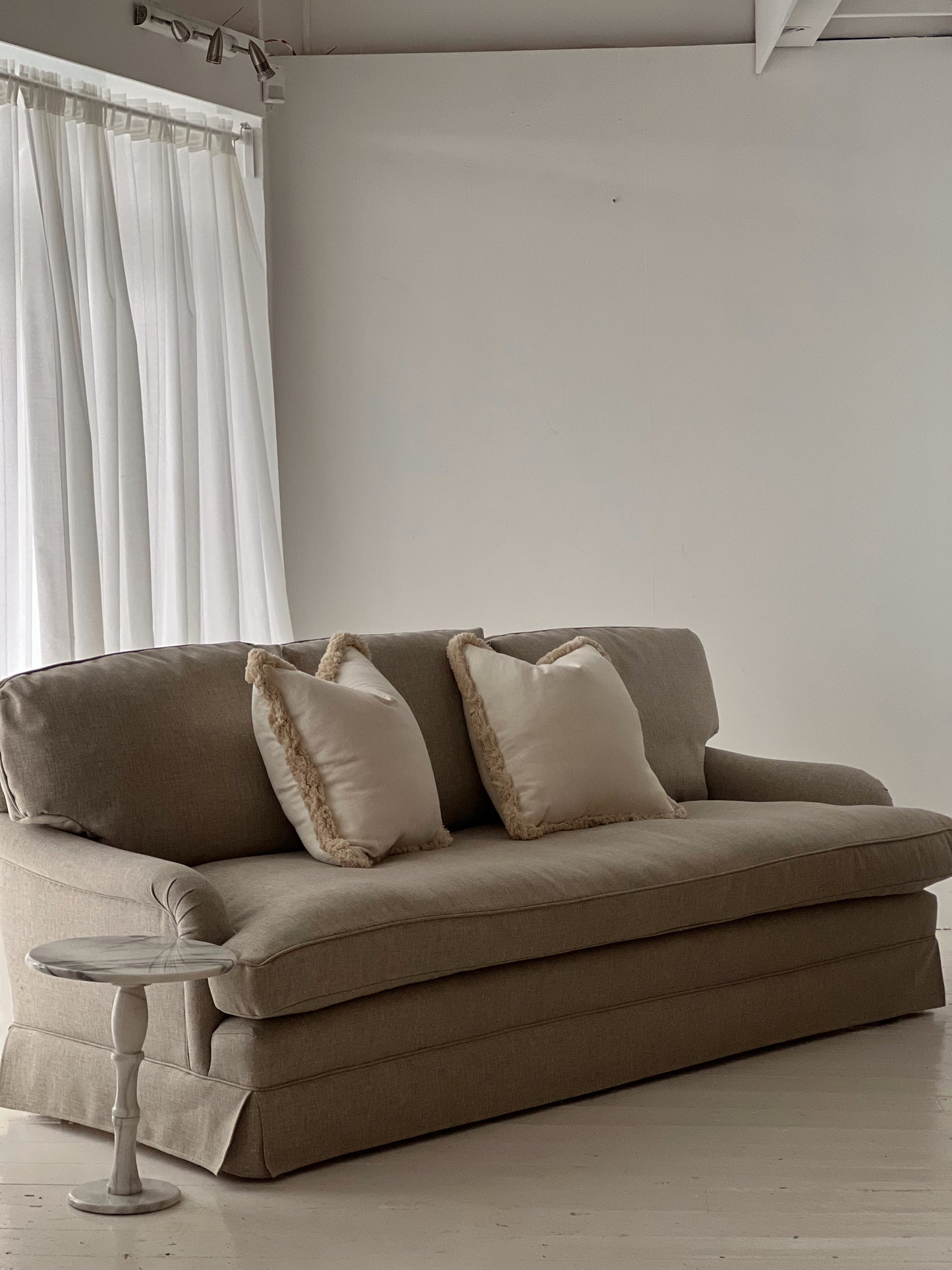 Oatmeal Linen Sofa