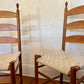 Shaker Style Ladderback Chairs - Six Available